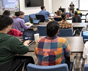 Students in classroom